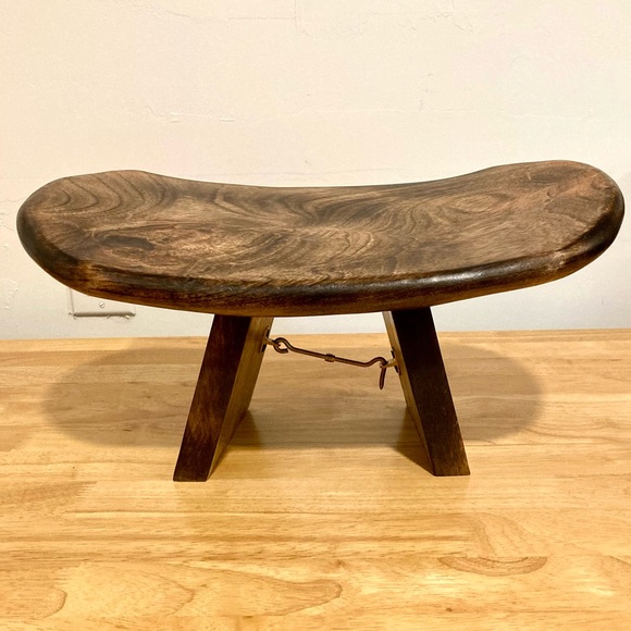 om shanti Other - Folding Wooden Meditation Bench